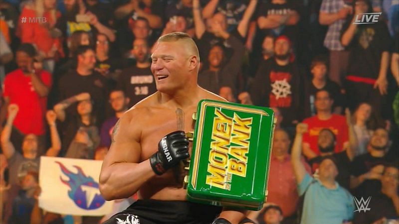 Lesnar's victory at Money in the Bank happened despite the Beast not being announced for the match.